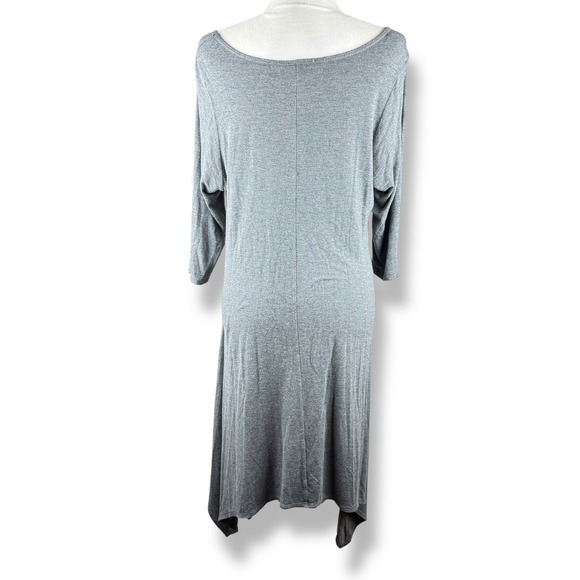 Urban‎ Rose Dress Womens Plus Size 2X USA Made Asymmetrical Hem VTG Y2K 2000s - Picture 6 of 13